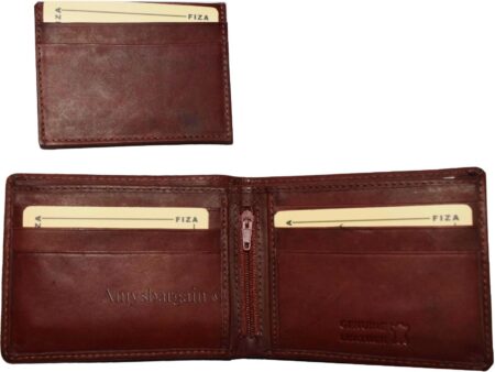 Variation-of-Leather-man039s-wallet-9-Credit-Card-detachable-2-ID-2-Billfold-FIZA-NY-New-in-Box-265199626540-f39e