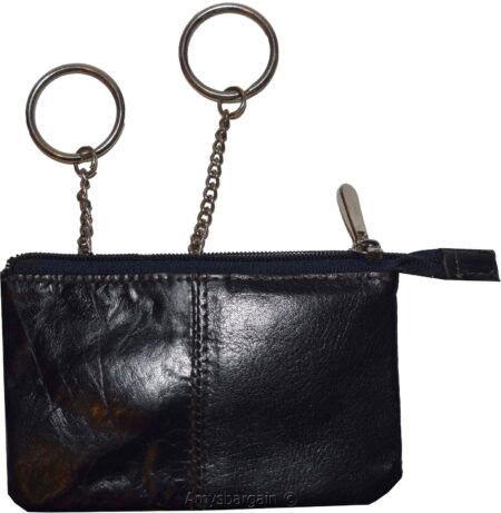Variation-of-Women039s-Change-Purse-Leather-mini-wallet-Card-case-Zip-coin-case-with-key-rings-255626664122-a76b