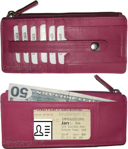 Variation-of-Cad-case-multiple-card-organizer-credit-cards-bills-ids-wallet-change-purse-265198563353-ac35