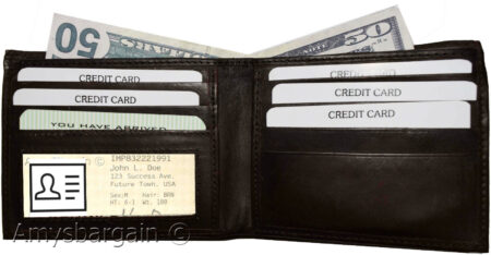 Variation-of-Man039s-Wallet-Quality-leather-Billfold-man039s-wallet-Bifold-5-credit-card-slot-BN-255597131276-8772