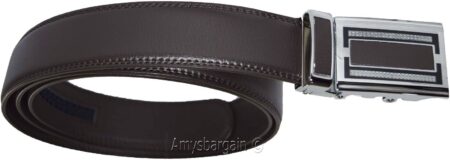 Variation-of-Up-to-50-Men039s-Belt-Leather-Dress-Belt-Auto-Lock-belt-Quick-lock-belt-BR-New-255626664036-c2e6