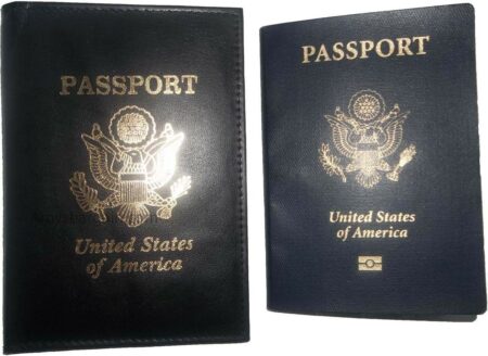 Variation-of-New-USA-Leather-passport-case-wallet-credit-ATM-card-case-ID-holder-Brand-New-265198563357-6f95